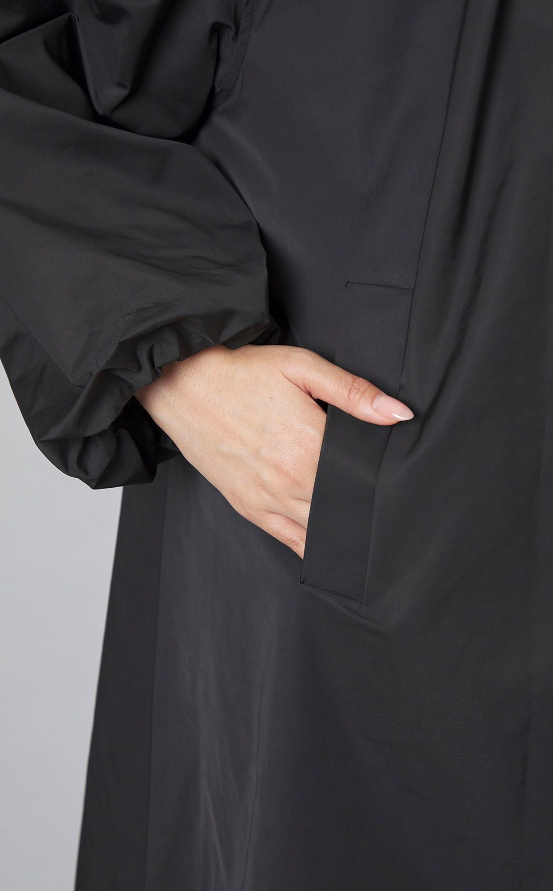 AMOMENTO｜シャーリングボリュームコート