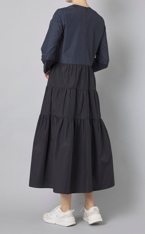 コットンティアードワンピース