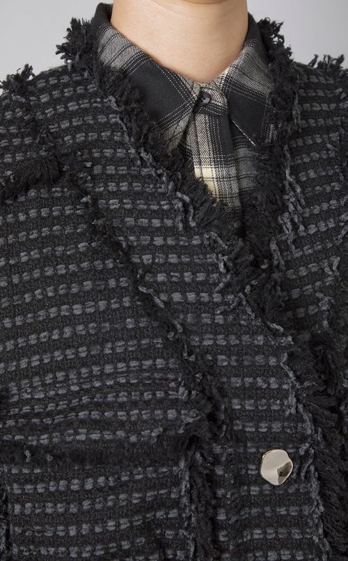 ファンシーツイードオーバーベスト