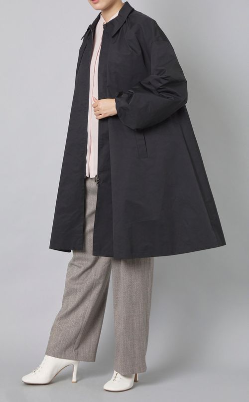 ジョーゼットワイドタックブラウス