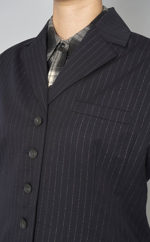 ストライプボックスジャケット