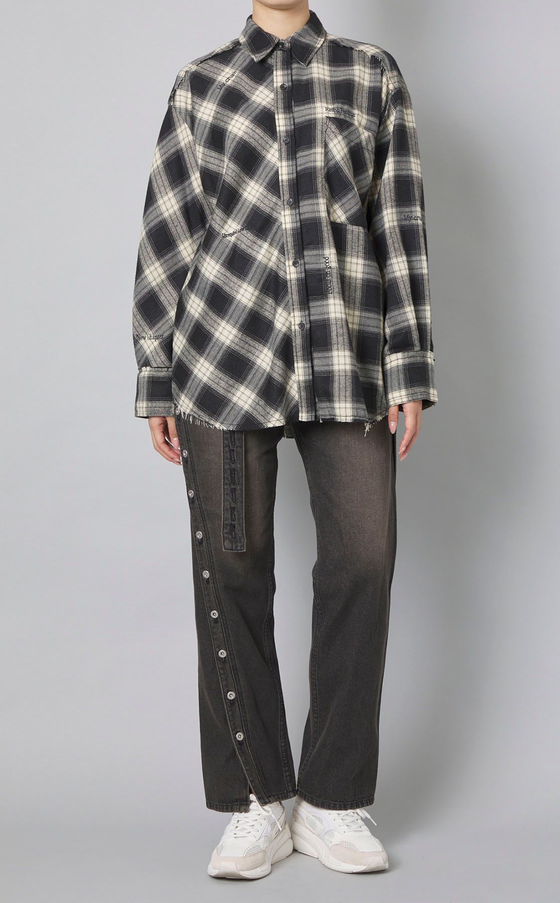 MAISON SPECIAL｜ダブルウエストツイストデニムパンツ