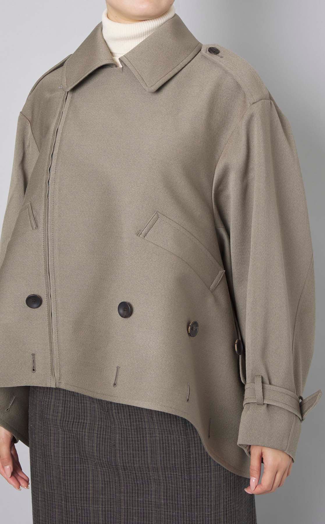 beautiful people｜ダブルエンドハイツイストトレンチ