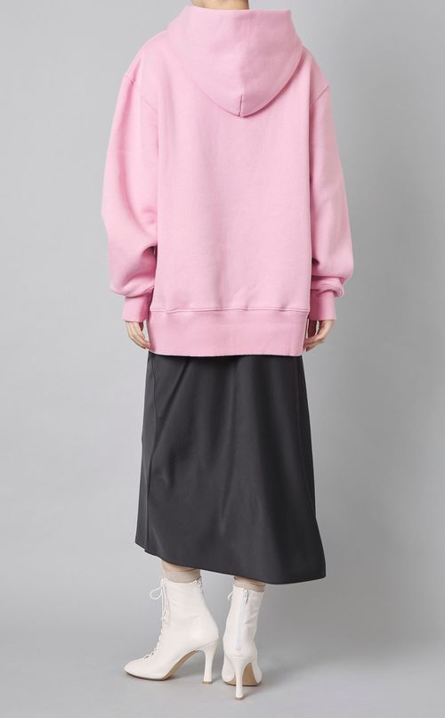 オーバーサイズミニロゴフーディスウェッ卜