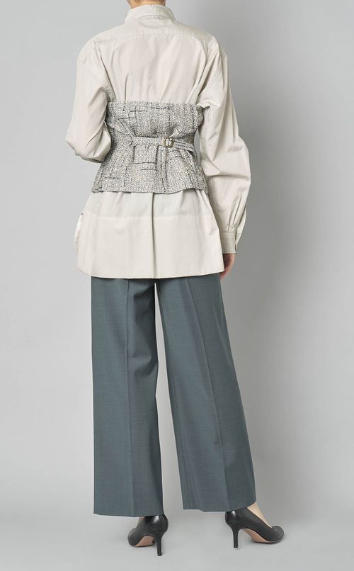 ツイードビスチェ