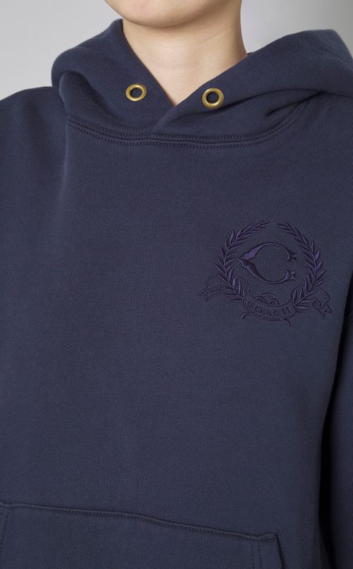 オーバーサイズミニロゴフーディスウェッ卜