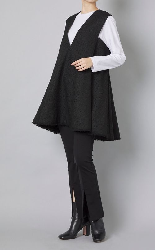 ハイストレッチフロントスリットパンツ