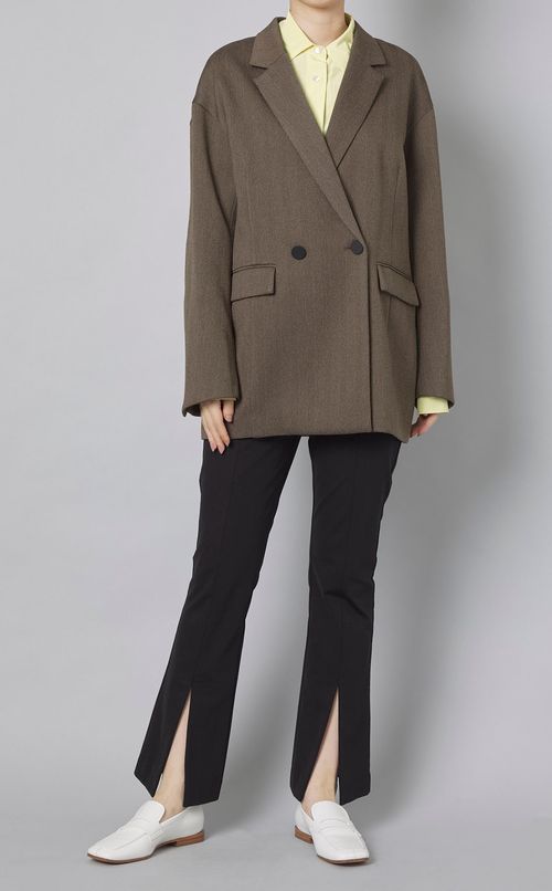 ヘリンボーンオーバージャケット