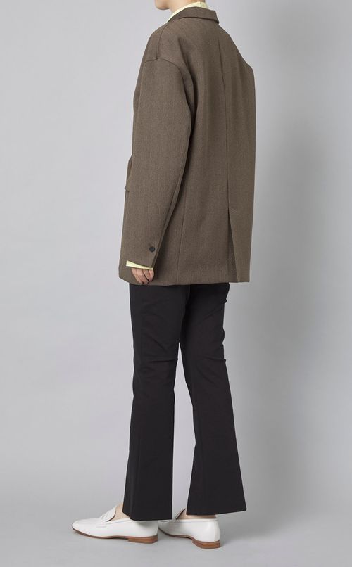 ヘリンボーンオーバージャケット