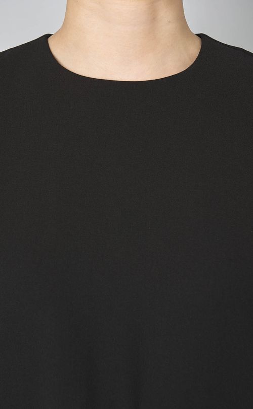 サイドフリルギャザーブラウス