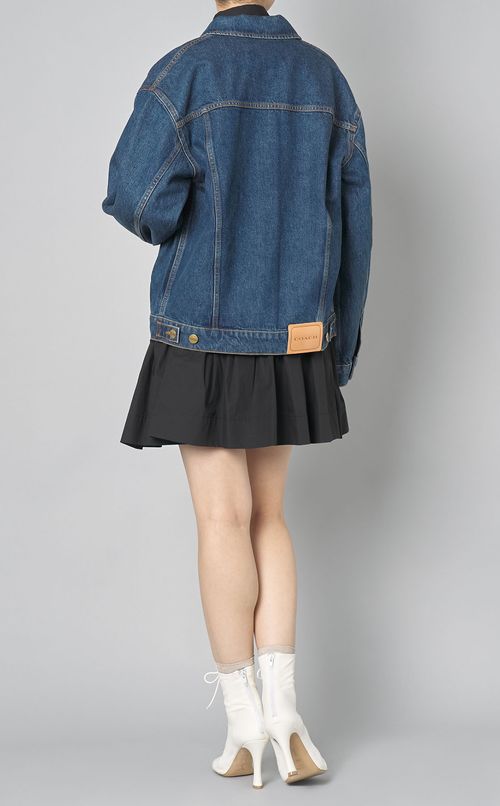 ヘリテージウォッシュドデニムブルゾン