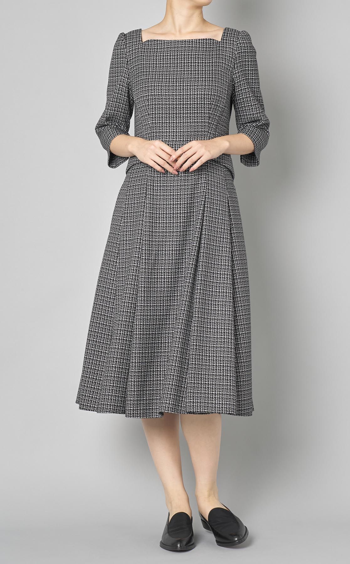 CELFORD｜トリプルクロスワンピース