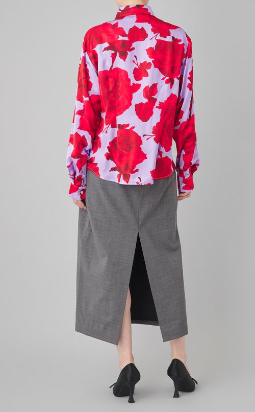 ロゴウェストスカート