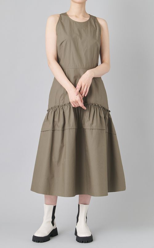 ダブルレイヤードワンピース