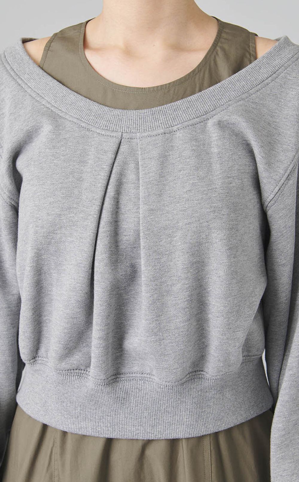 ダブルレイヤードワンピース