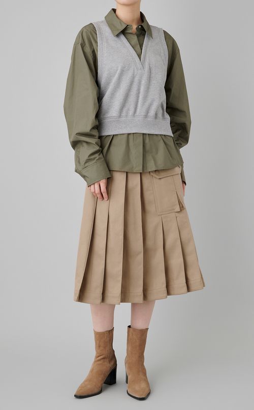 シャツベストコンビシャツ