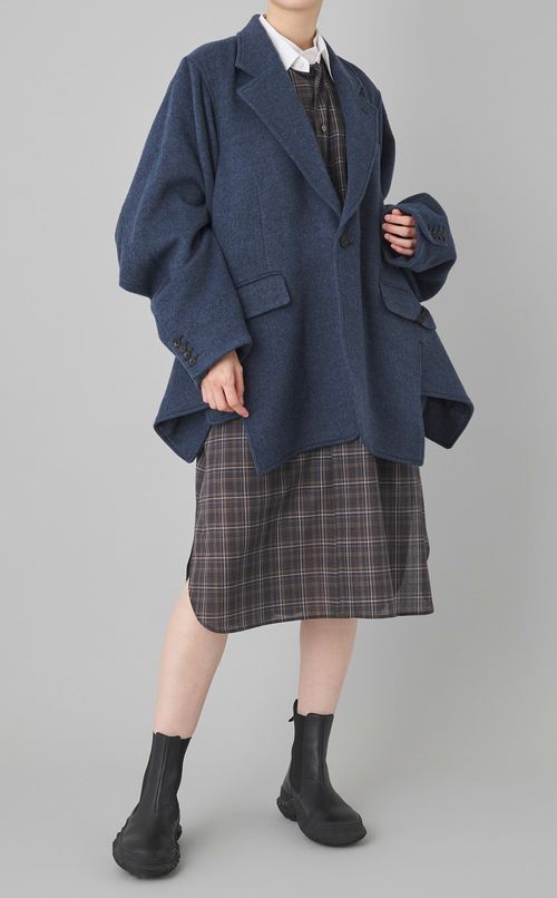 ダブルエンドパイルジャケットコート