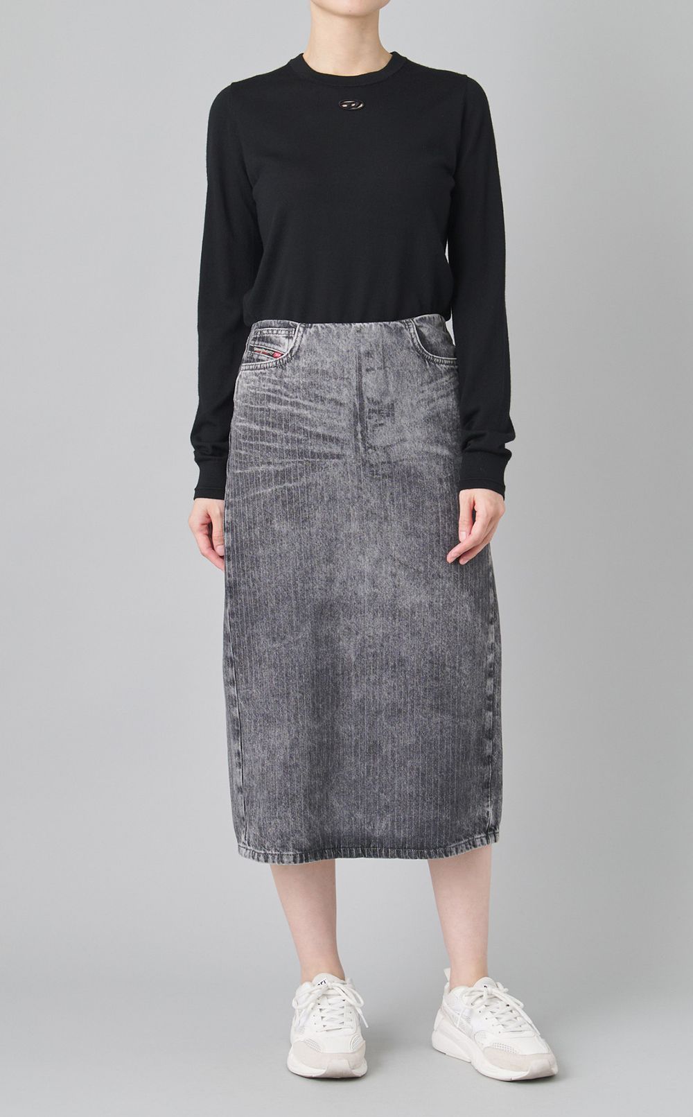 ミニロゴニットプルオーバー