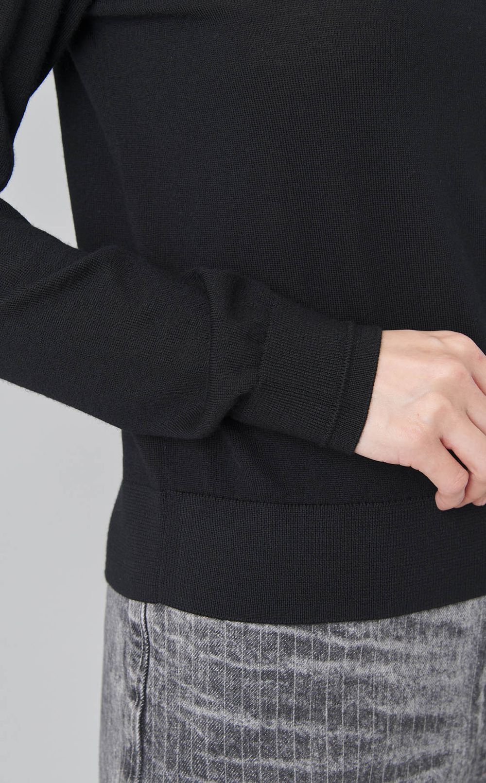 ミニロゴニットプルオーバー