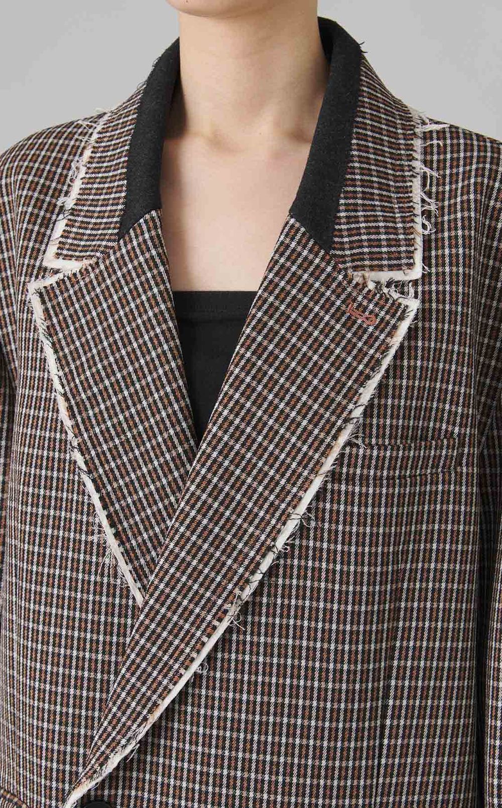 フードスカーフジャケットコート