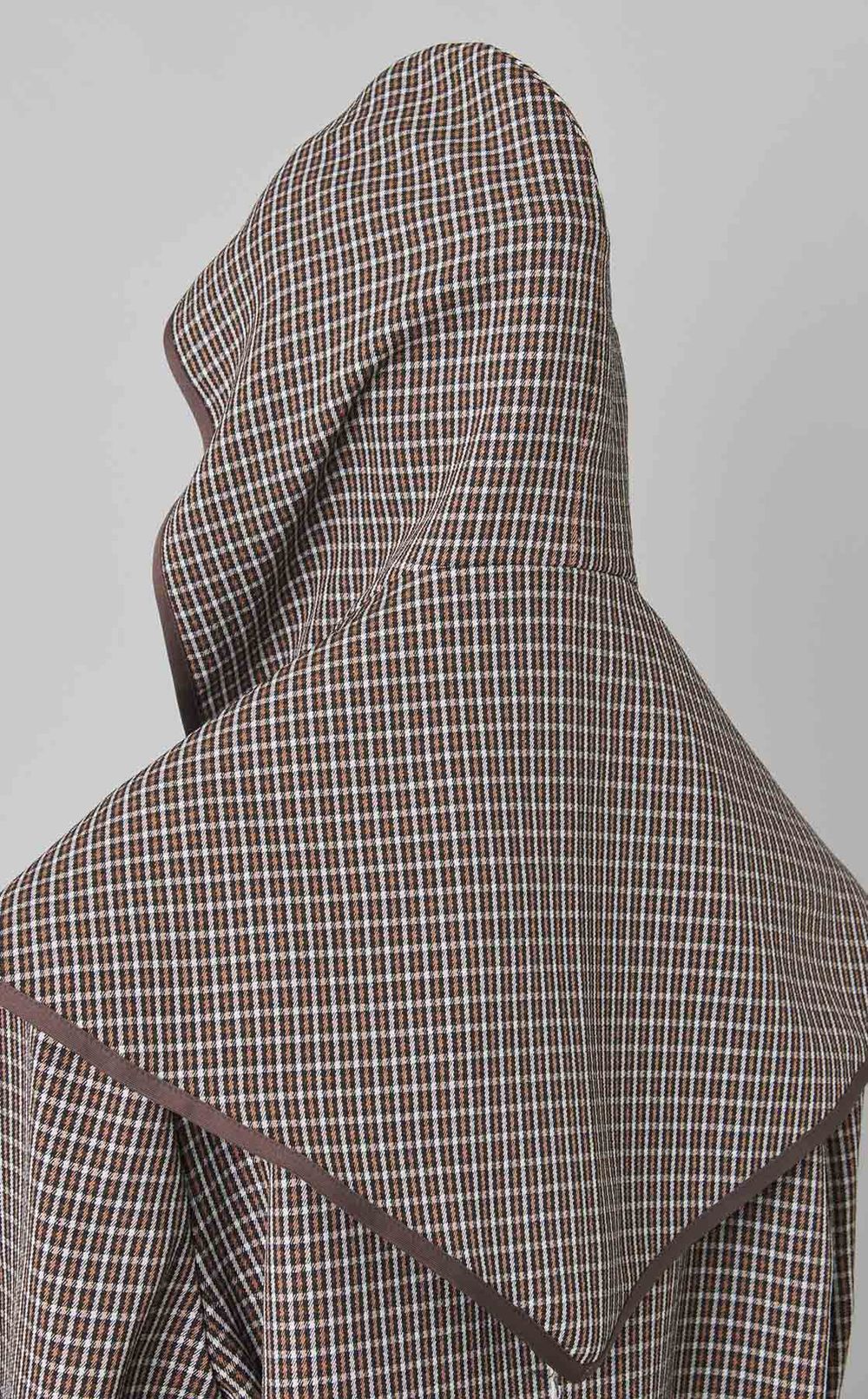 フードスカーフジャケットコート