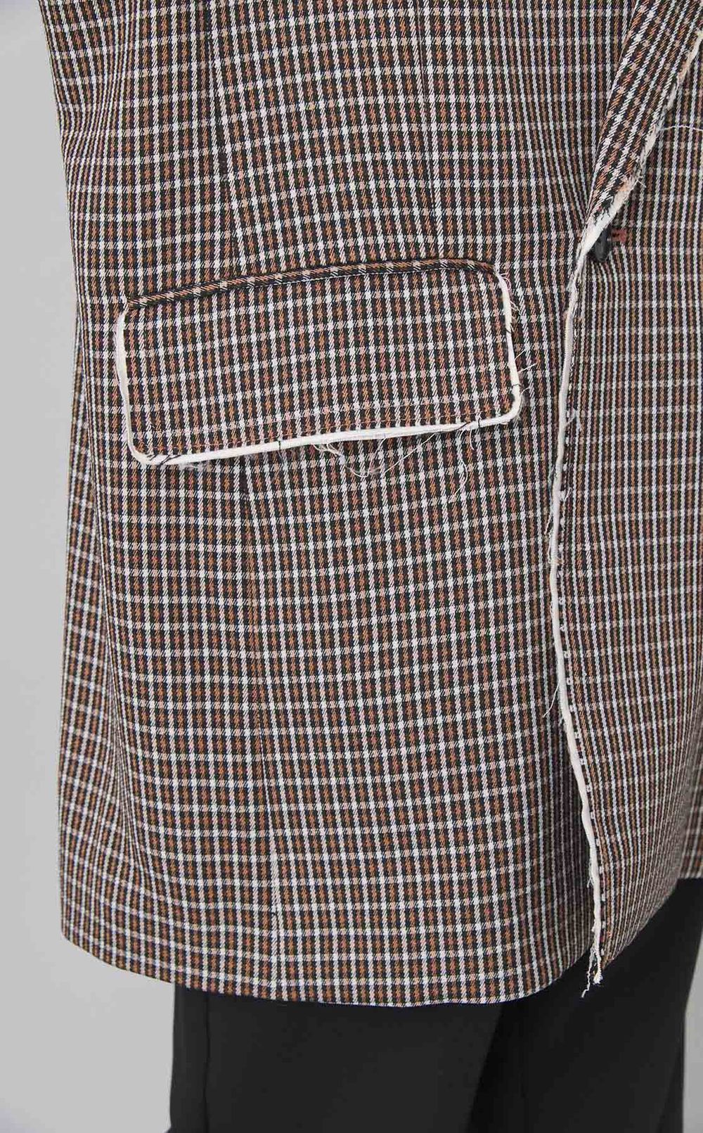 フードスカーフジャケットコート