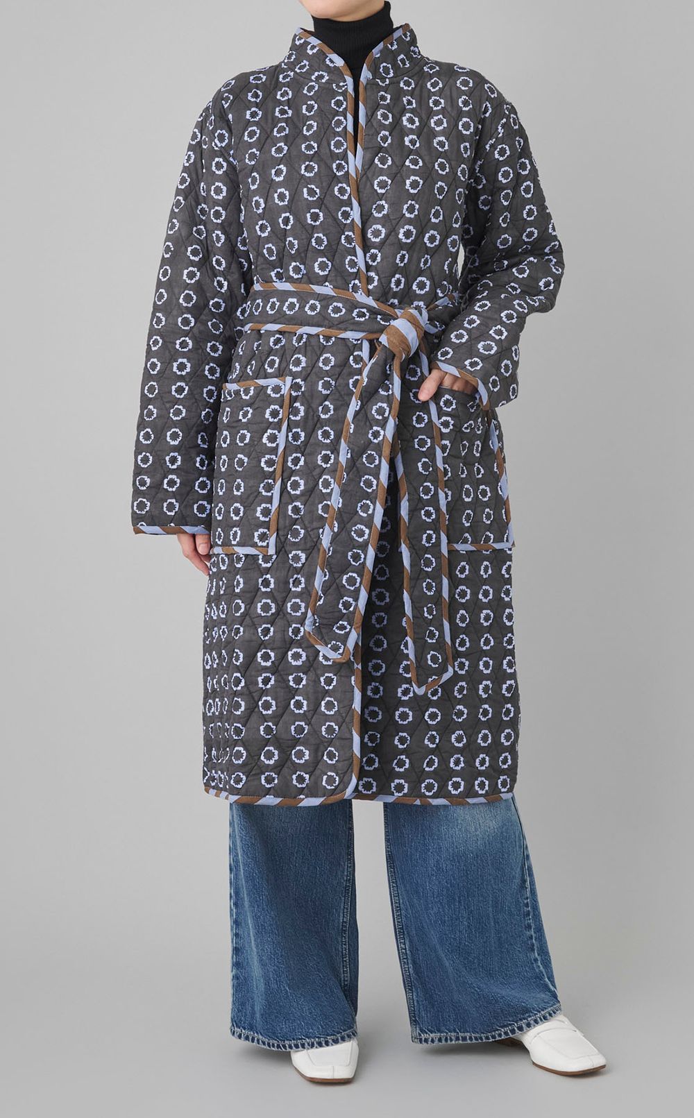 JIYAキルティッドコート