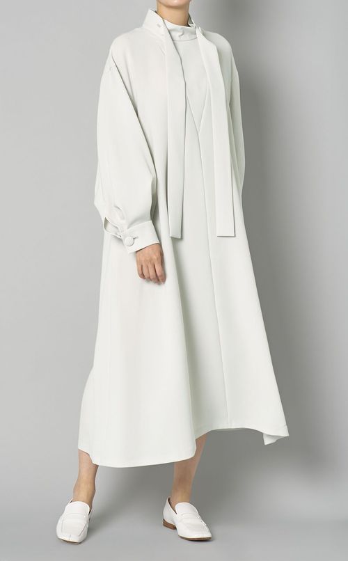 ドライタッチジョーゼットワンピース