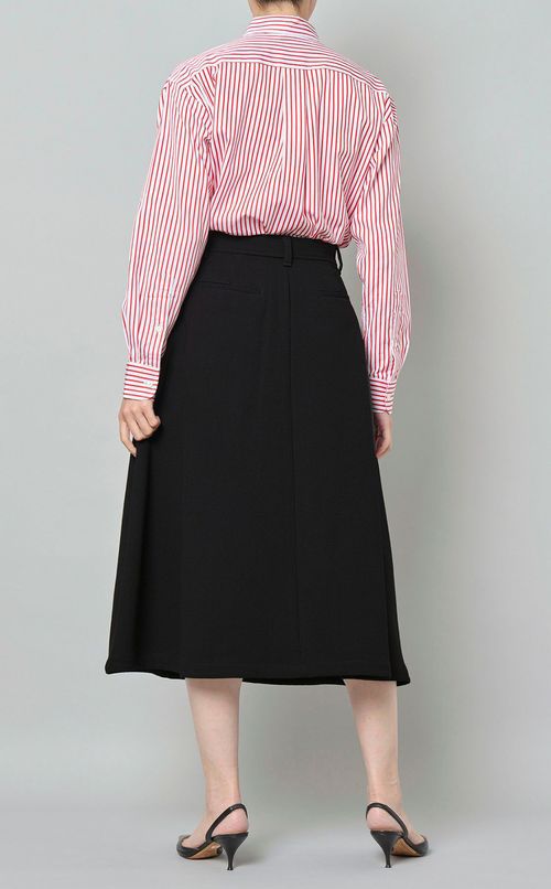 ウールクレープサーキュラースカート