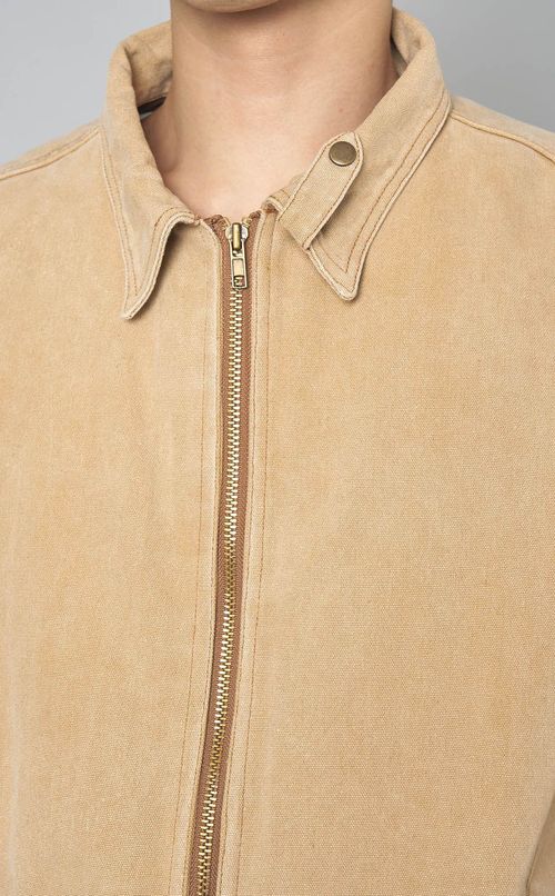 キャンバスコットンワークブルゾン