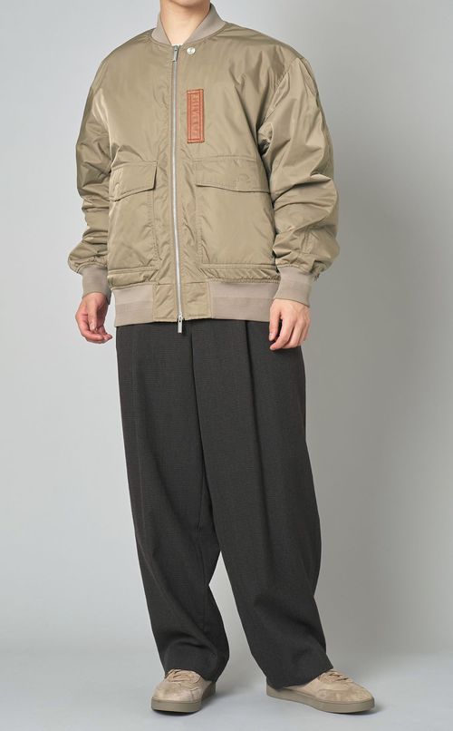 ガセットスリーブMA-1ジャケット