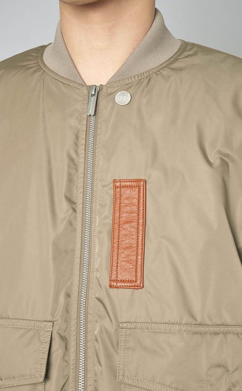 ガセットスリーブMA-1ジャケット