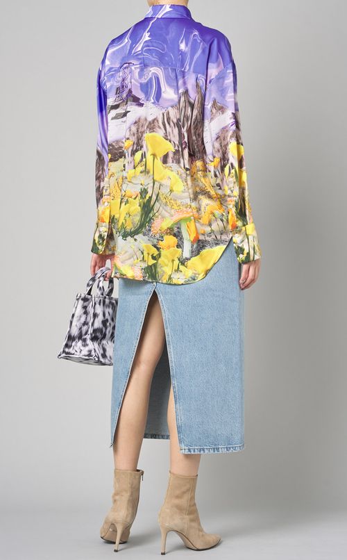 レオパードプリントミニトー卜バッグ