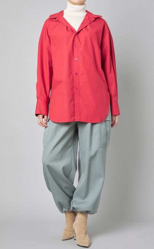 ドロストコードウールカーゴパンツ