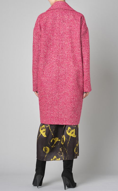 ネップツイードコクーンコート