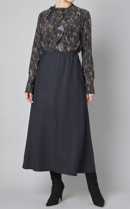 ウエストバンドペンシルスカート