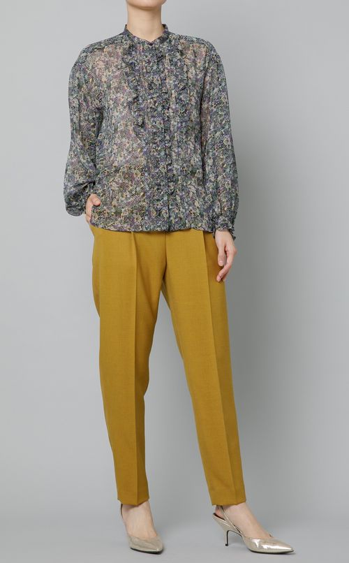 ツイルタックテーパードパンツ