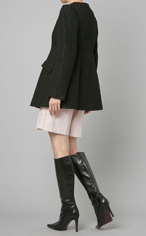 パフショルダーペプラムジャケット