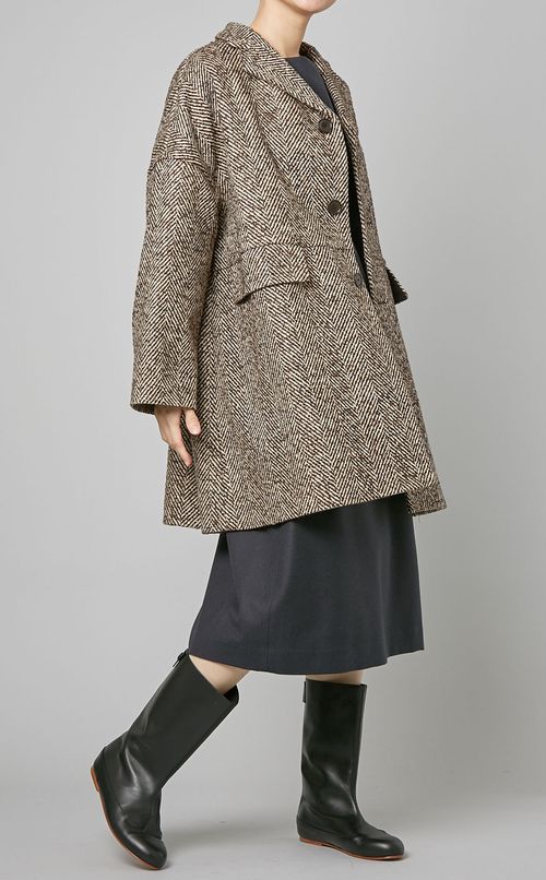 サキソニードルマンスリーブワンピース