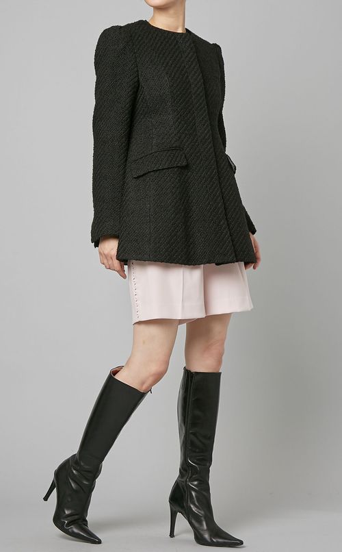 パフショルダーペプラムジャケット