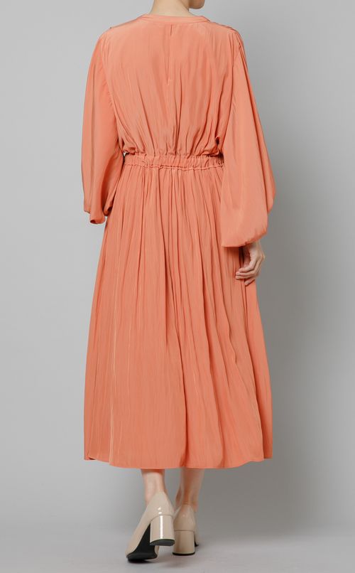 フロントギャザーワンピース