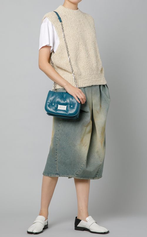 グラムスラムフラップ付ショルダーバッグ