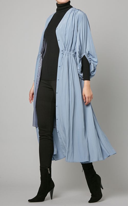 フロントギャザーワンピース