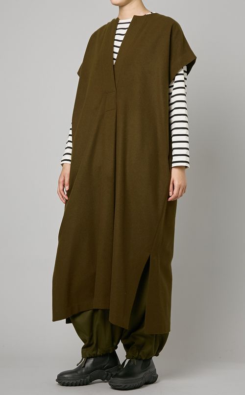 コットンボーダーカットソー