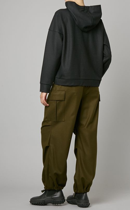 ウールフーディプルオーバー