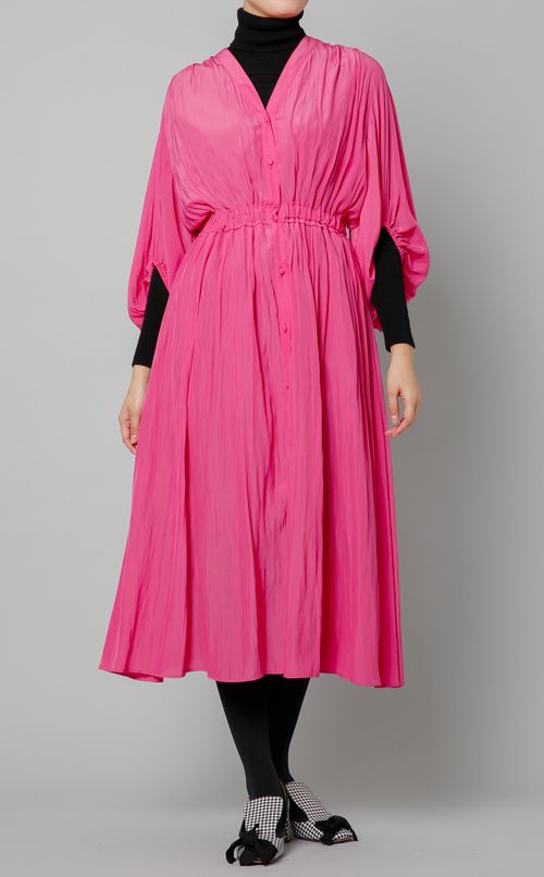 フロントギャザーワンピース