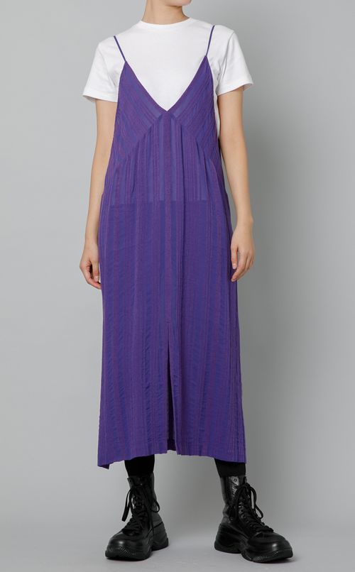 ストライプキャミソールワンピース