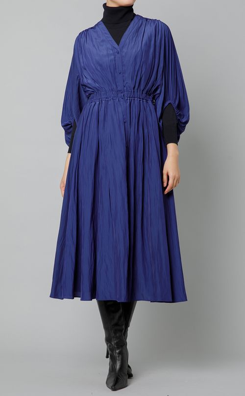 フロントギャザーワンピース