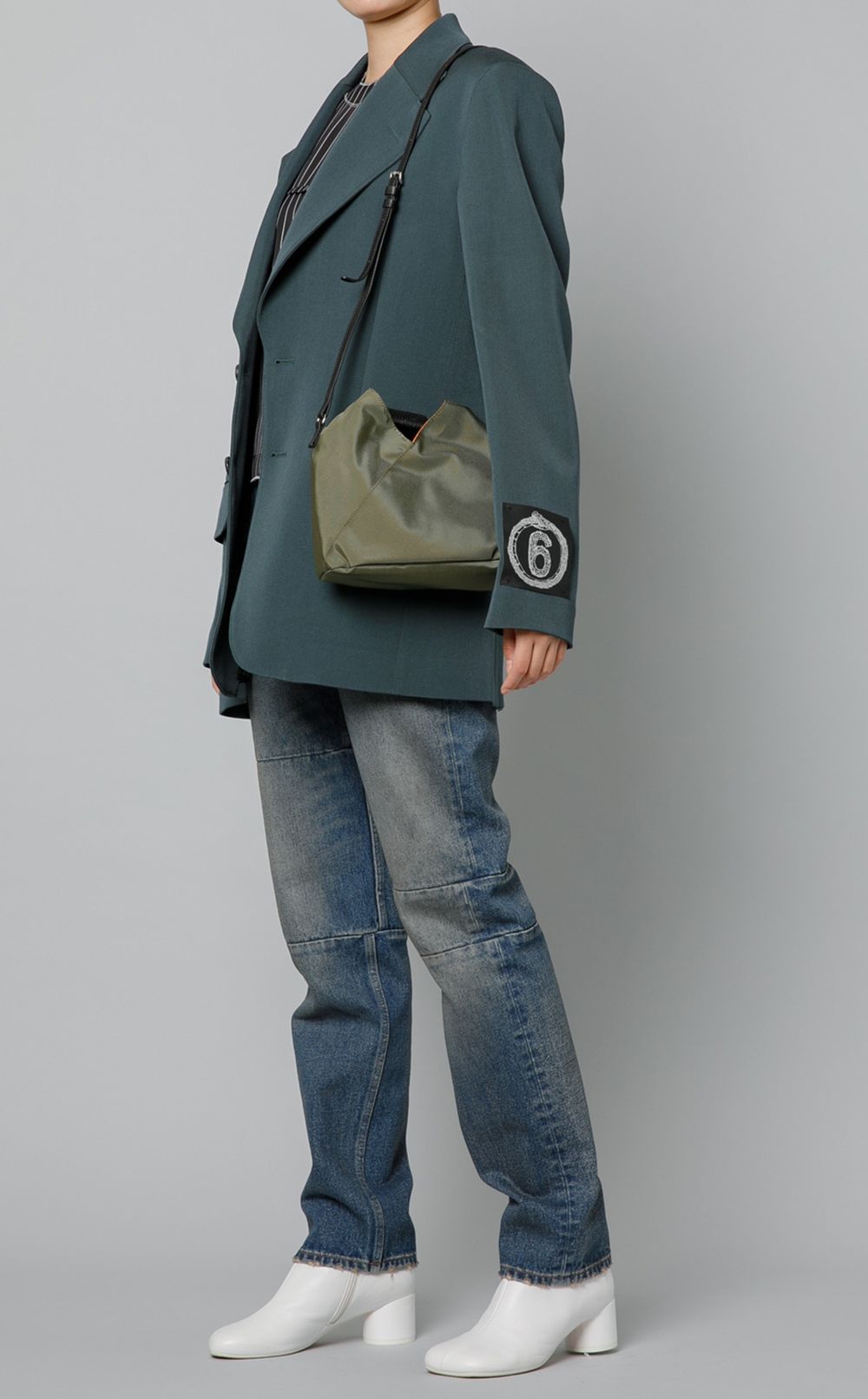 【MM6 MAISON MARGIELA】トライアングル クロスボディバッグ MM6 Maison Margiela|トライアングルクロスボディバッグ