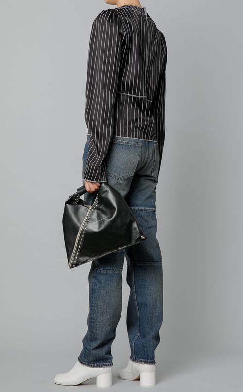 スタッズ付ミニジャパニーズバッグ